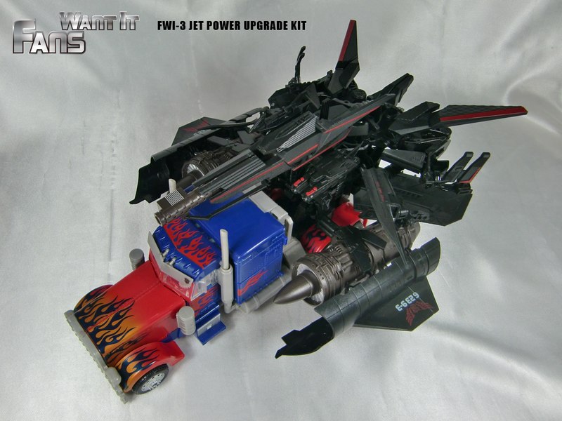 Fans Want It FWI-3 Jet Power Upgrade Color Images of ROTF Finale Accessory  Kit